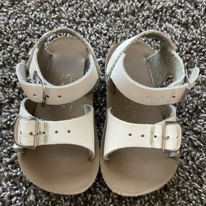 Saltwater Kids Sun San White Sandal